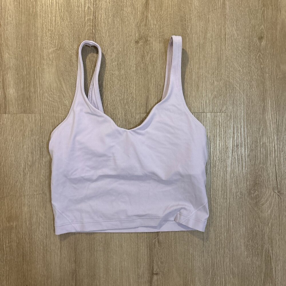 lululemon athletica Light Pink Tank Top Bra